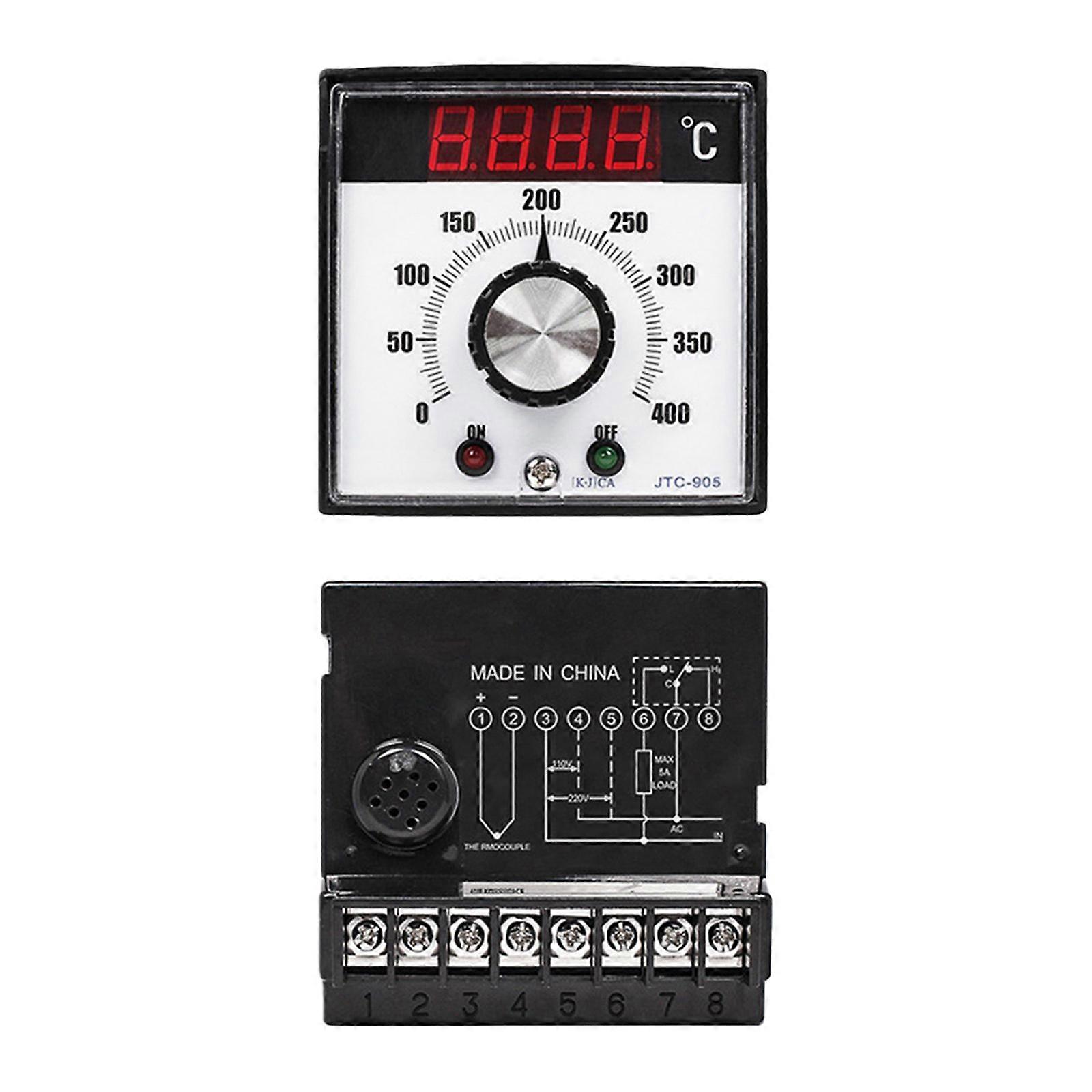 Precisions Microwave Oven Thermostat 400°C Relays Output Plastic Metal Texture for Enhancing Safety and Energy Efficiency Multicolor