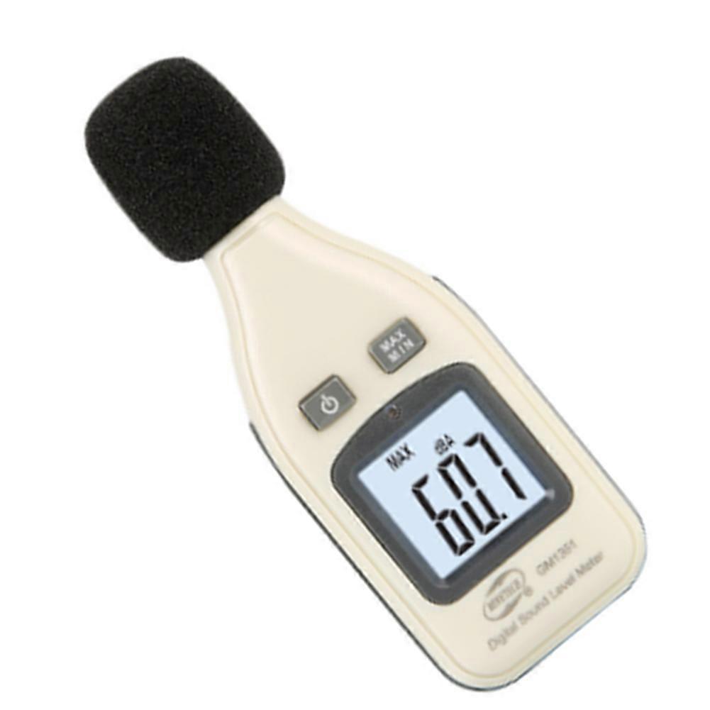 37MD Noise Measurement Device ABS Sound Pressure Level Meter Noise Meter with Wide Measuring Ranges for Home