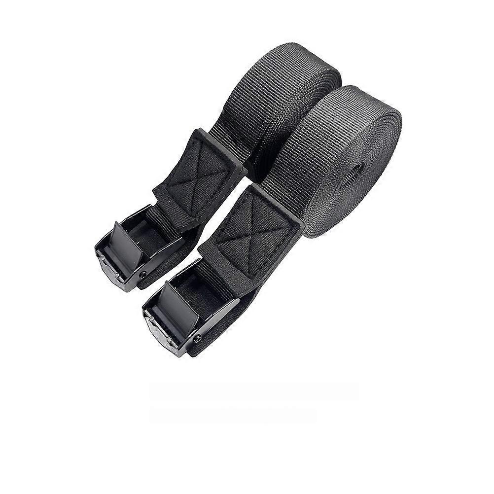 1 Pair Tie Down Straps with Cam Buckle Tow Strap for Kayak Canoe Surfboard