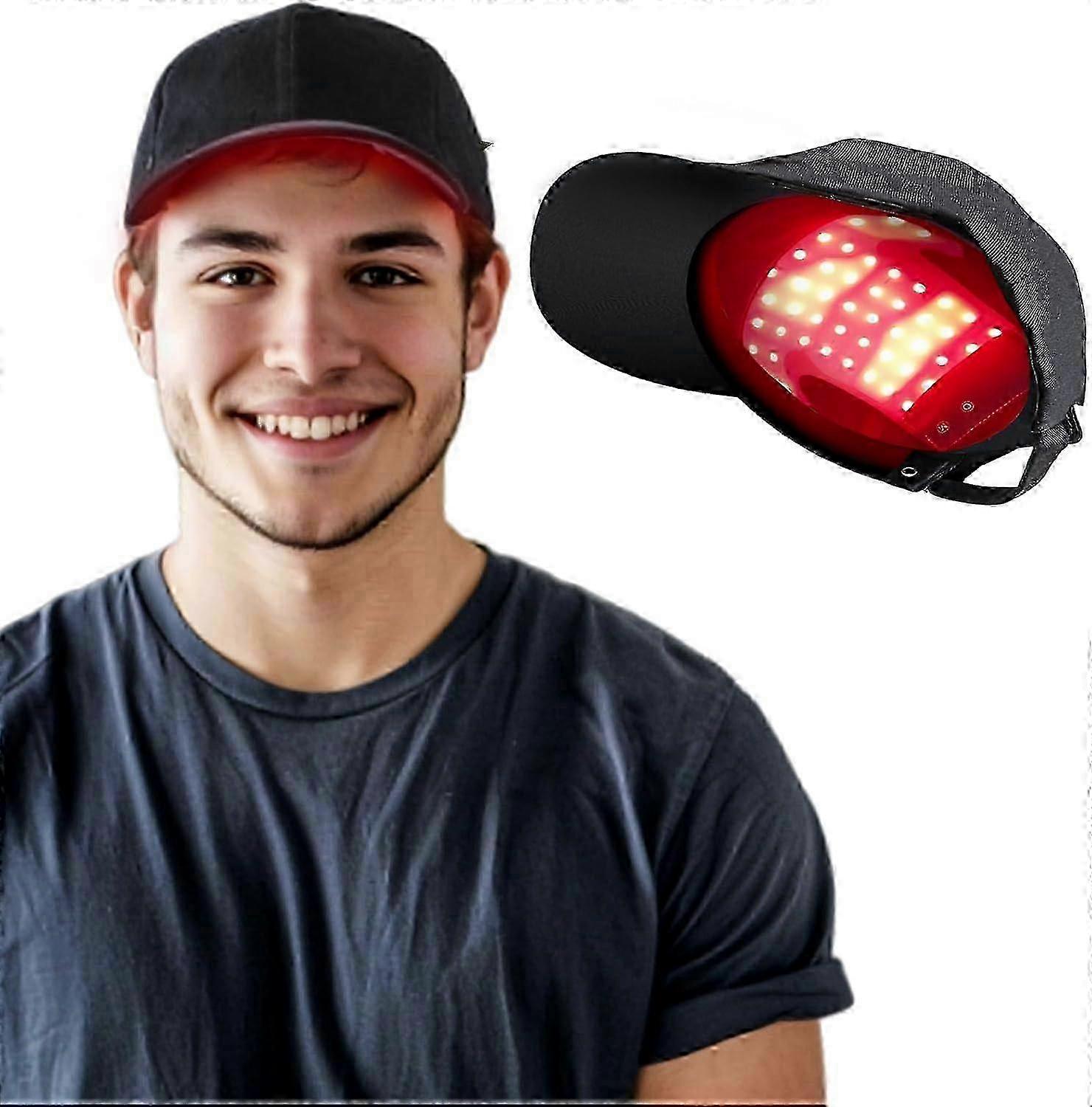 レーザー育毛キャップ、脱毛のための赤色光療法、男性女性のための脱毛治療帽子