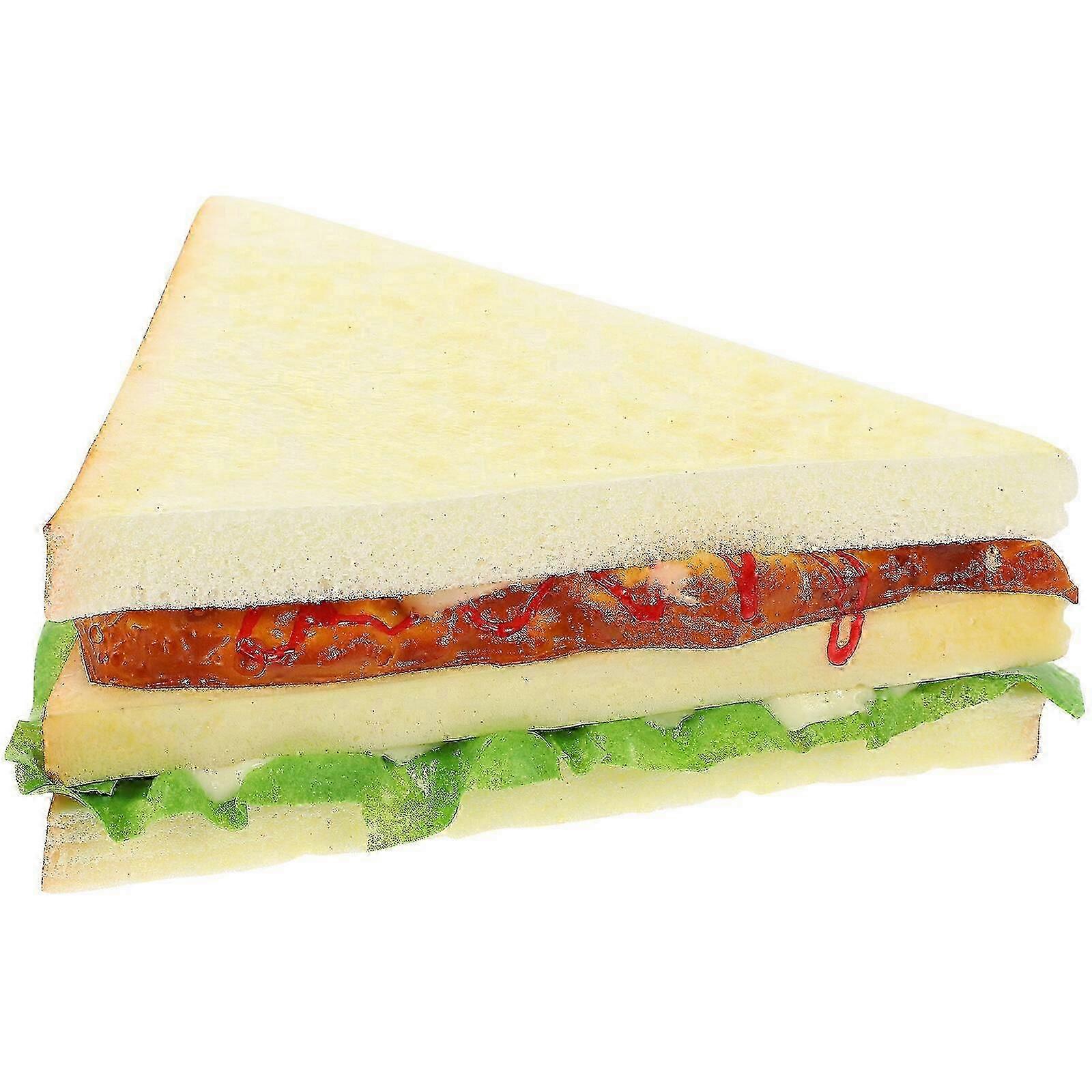 fake sandwich bread for kitchen display