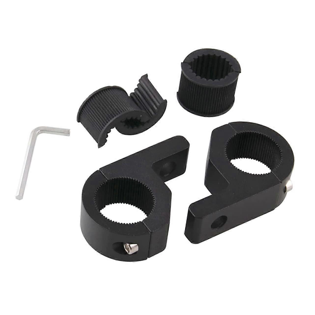 LED Light Bar Mount Brackets with Adjustable Clamp for OffRoad Trucks ATVs UTVs Boats