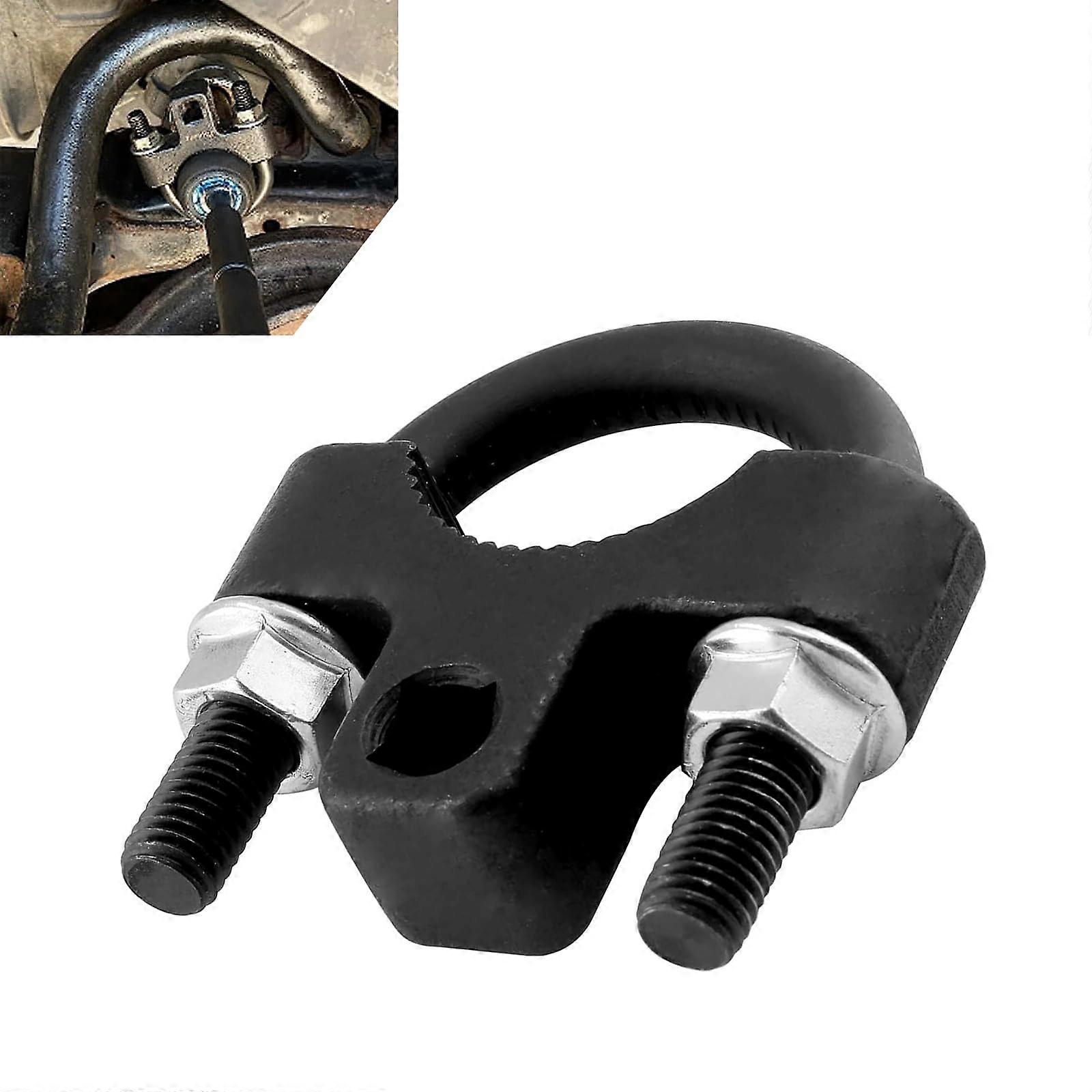 Inner Tie Rod Removal Tool with UShaped Grip, Heavy Duty Hardened Steel Steering Rack End Wrench