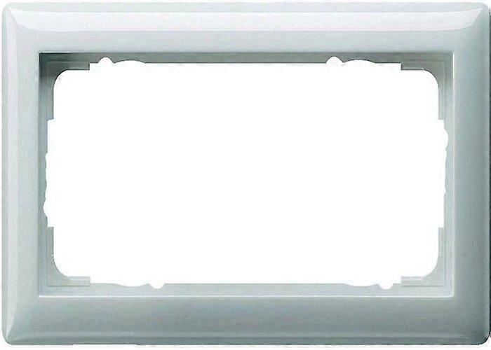 Frame - GIRA - 100203 - White - System 55 - 2 sockets - Plastic