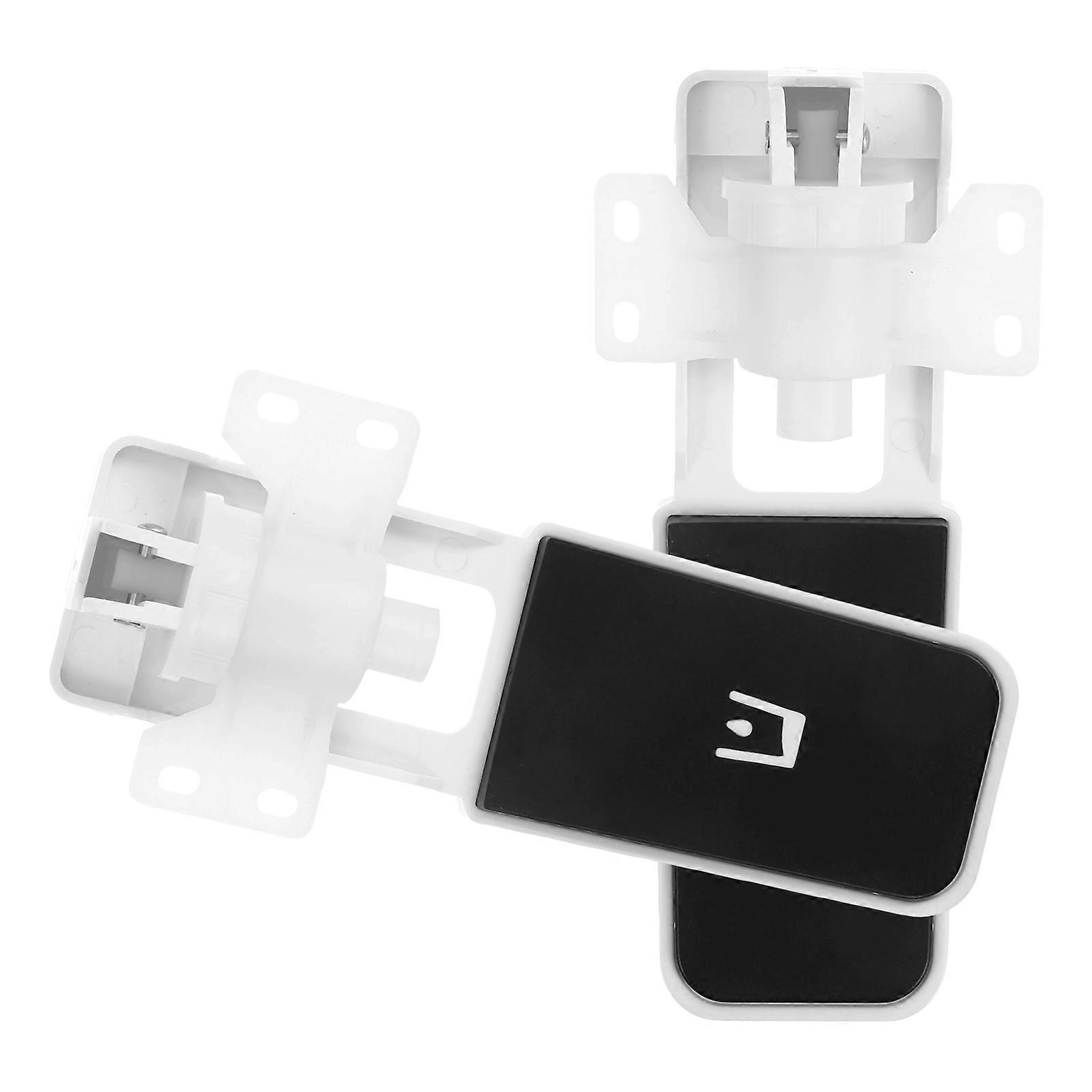 Water Jug Push Button Spigot Replacement for 6Pcs Black ABS Cooler