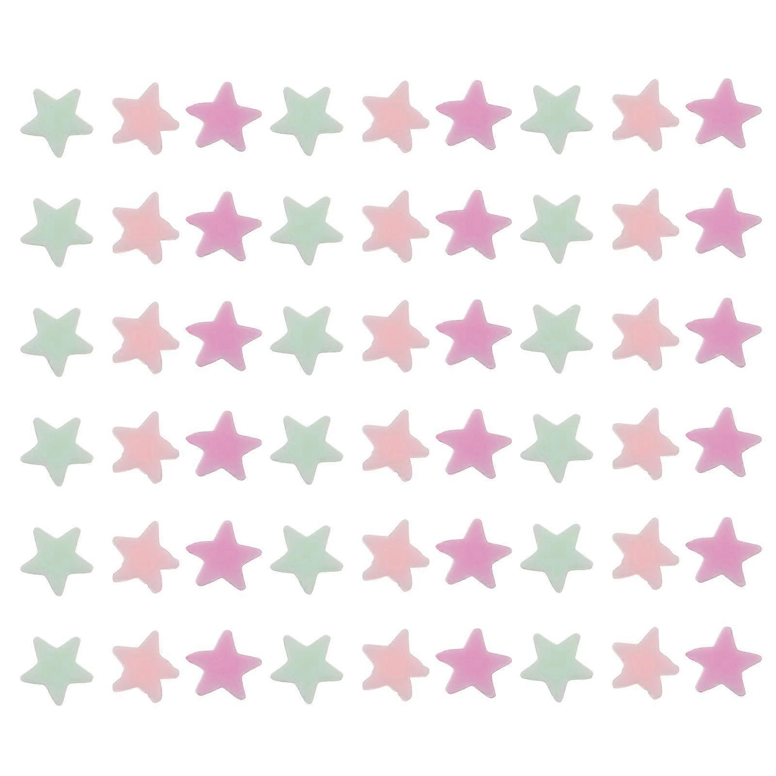 DIY Five Pointed Clay for Crafts 10Pcs Assorted Color Resin