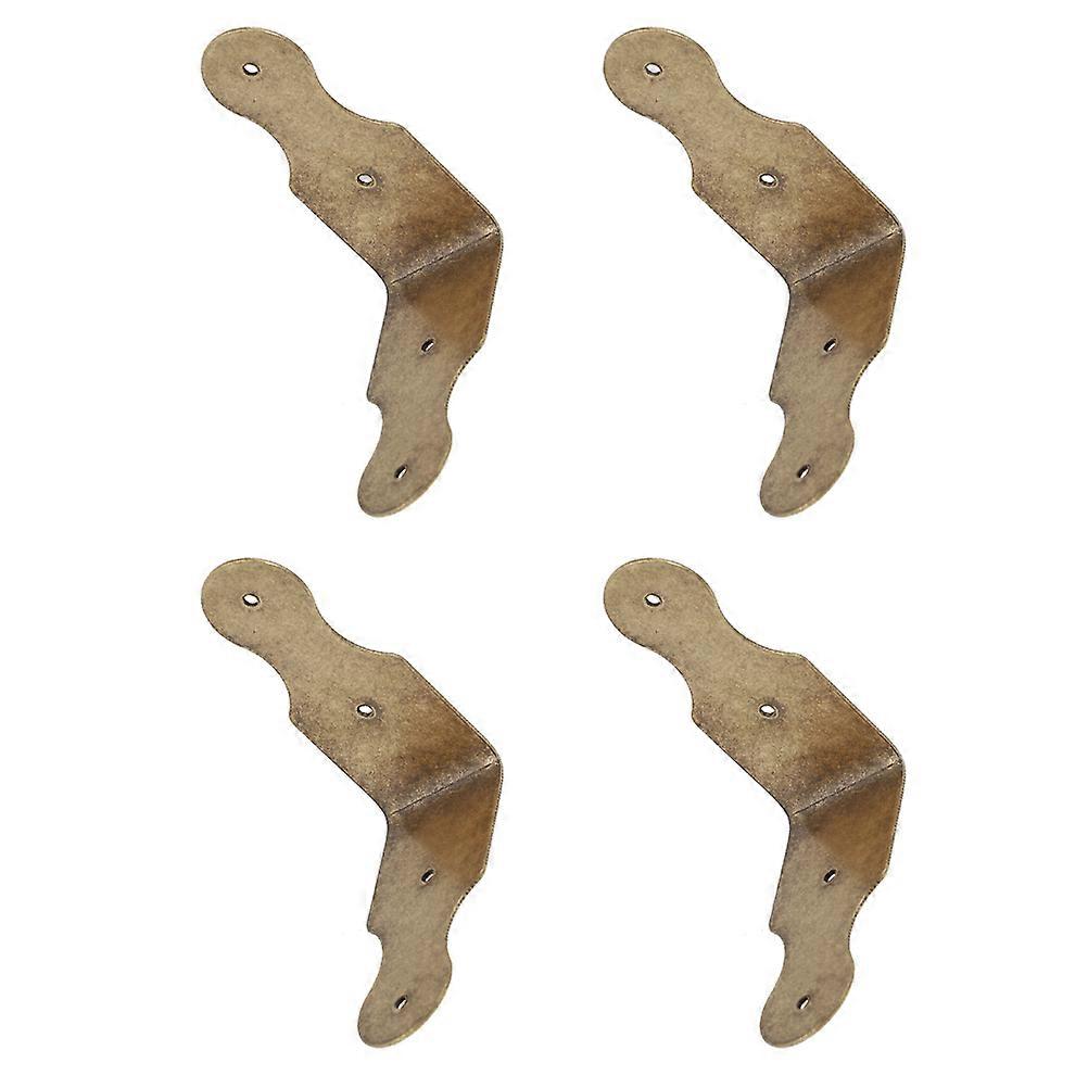 Copper Furniture Corner Protector for Decor with 4Pcs Antique