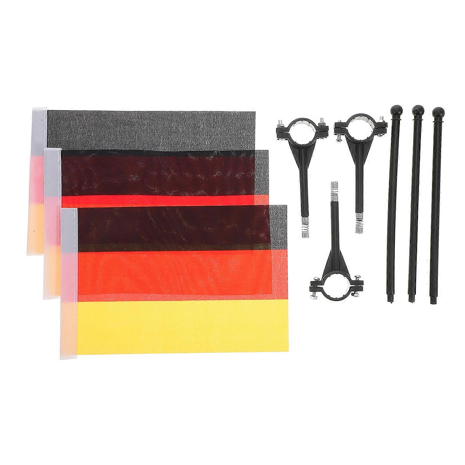 Bicycle Handlebar Flag Decoration for Bike 3Pcs