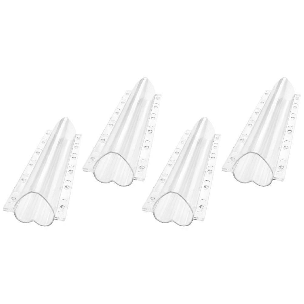 Vegetable Molds Heart Shape Cucumber Growth Molds for 4Pcs Use
