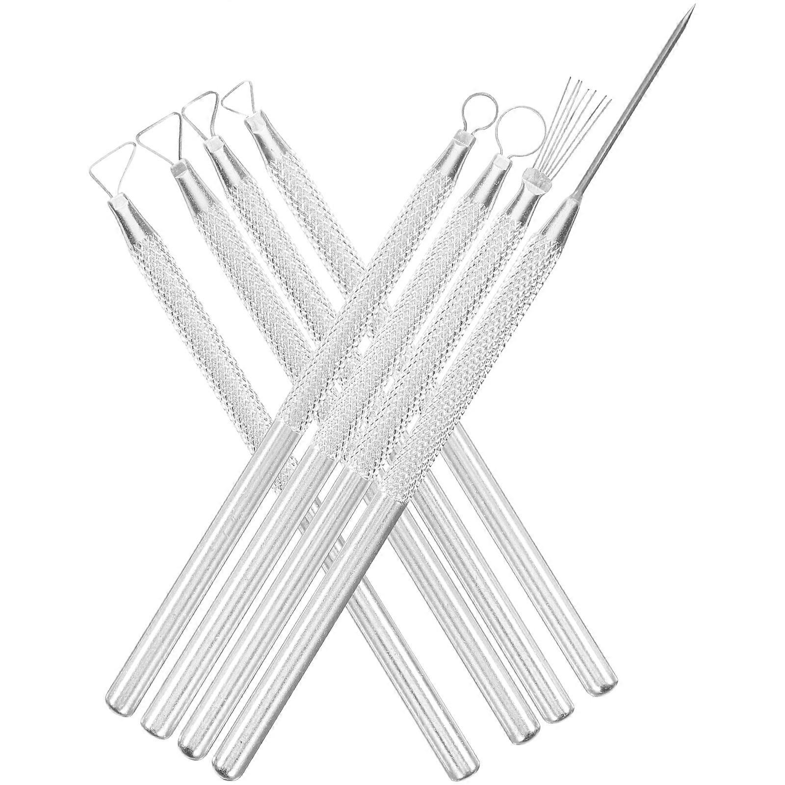 Pottery Needles Clay Detail Tools for DIY 8Pcs