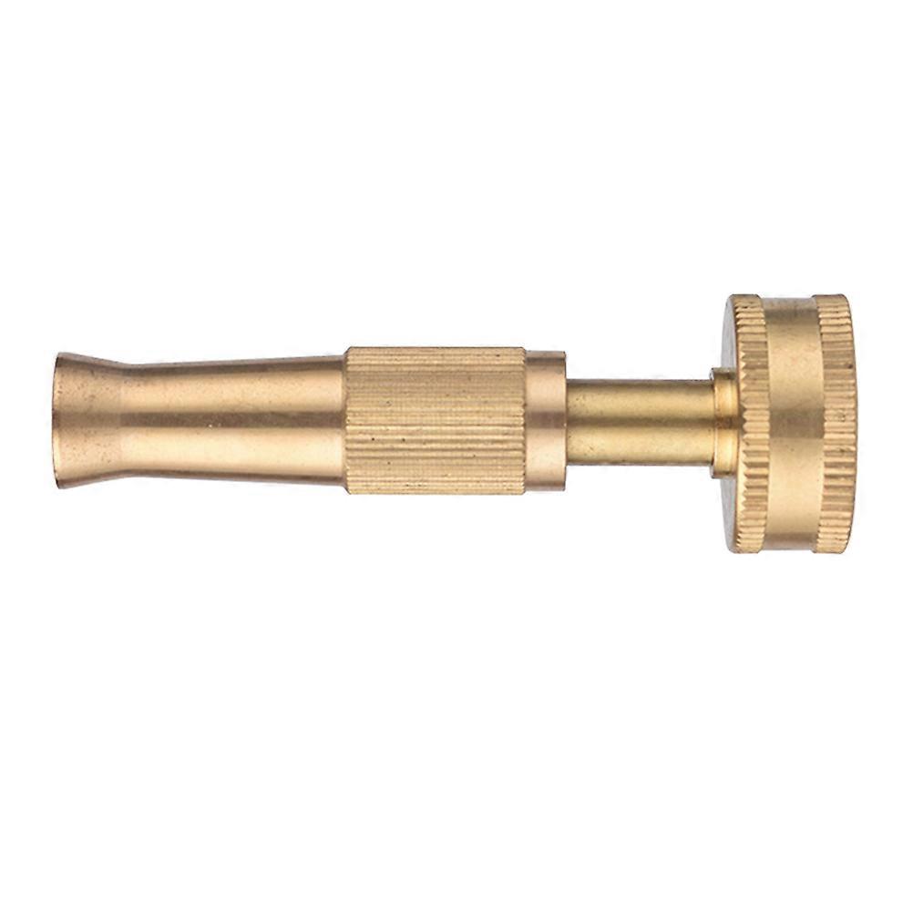Garden Watering Brass Spray Nozzle for Adjustable Spray Patterns