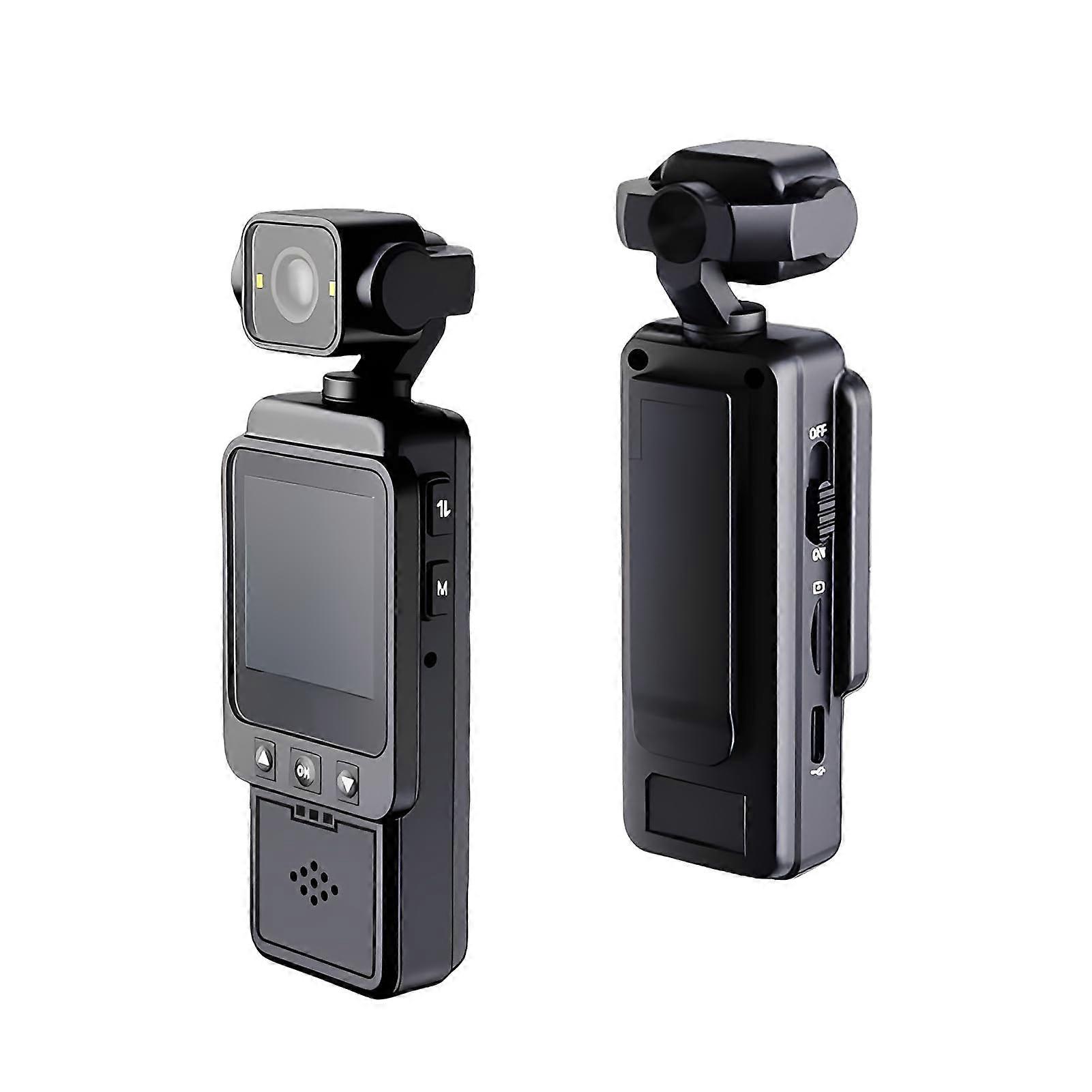 1080P HD Body Camera with Night Vision, Stabilization and Audio for Security, Travel, Vlogging