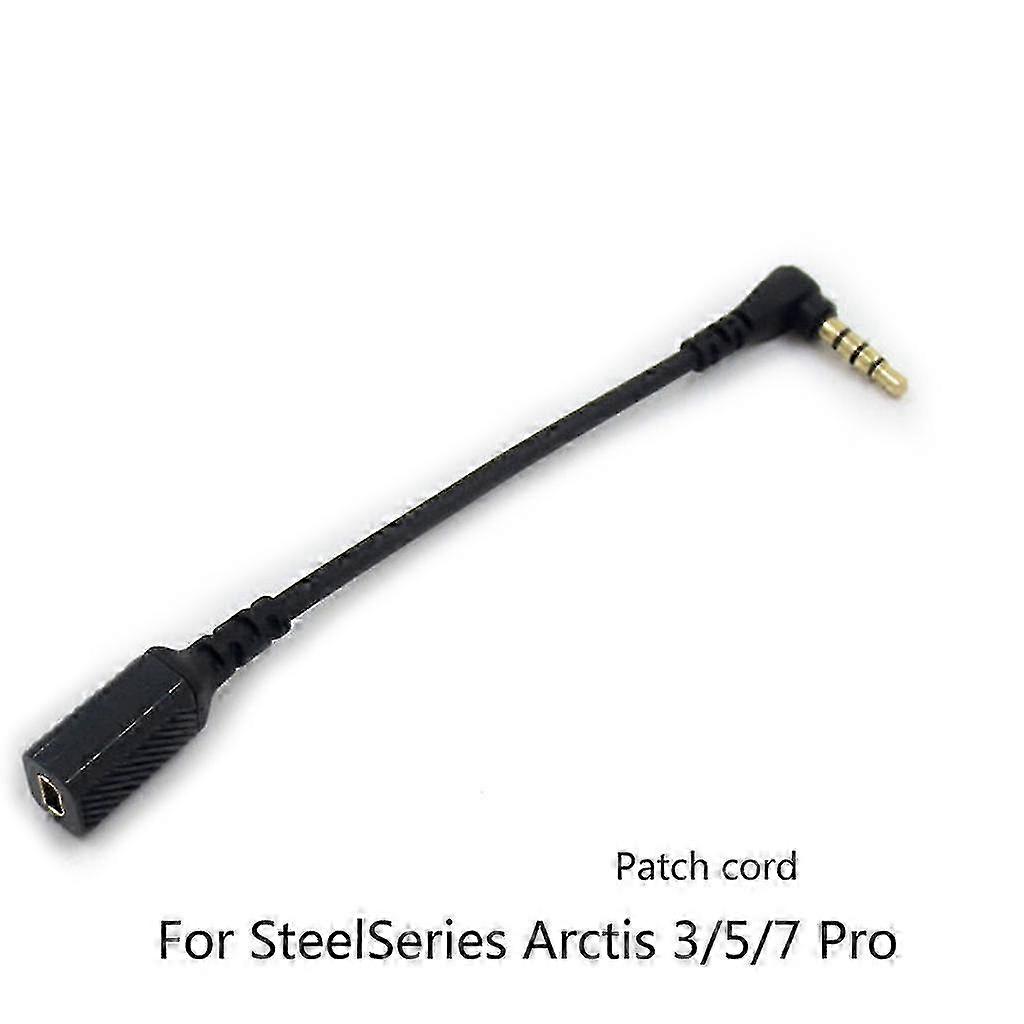 Replacement sound card audio cable for Arctis 3/5/7 Pro gaming headset, 2