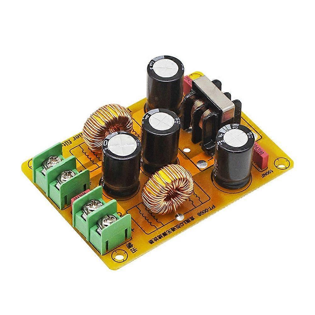 2A 4A 10A 20A DC LC Low Pass Power Filter EMC 12V 24V CAR Audio High-Frequency Noise Filter Power S