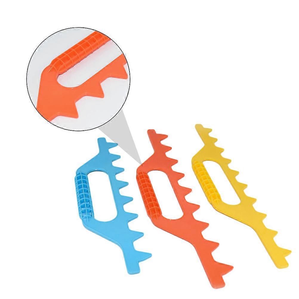 Plastic Beekeeping Measuring Distance Rake for Hive Frame 3Pcs Tool