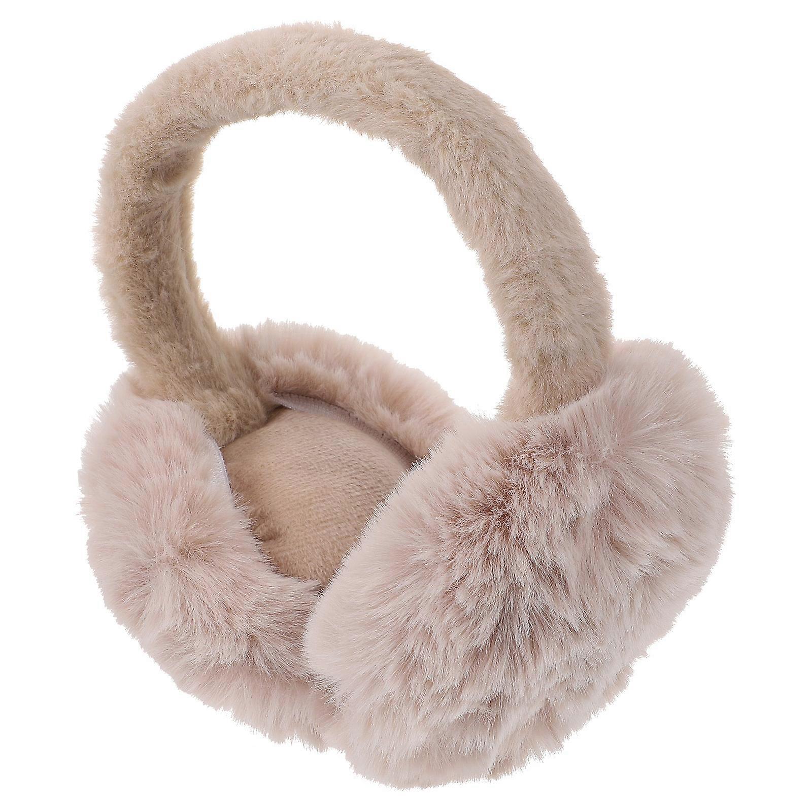 Winter Warm Earmuff Plush Earmuff Headband for Protection Use