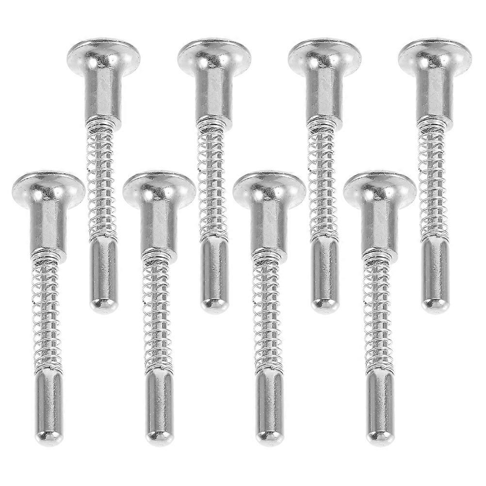 Iron Crib Latch Spring-Loaded Plunger for Bed Fastening 6Pcs Kit