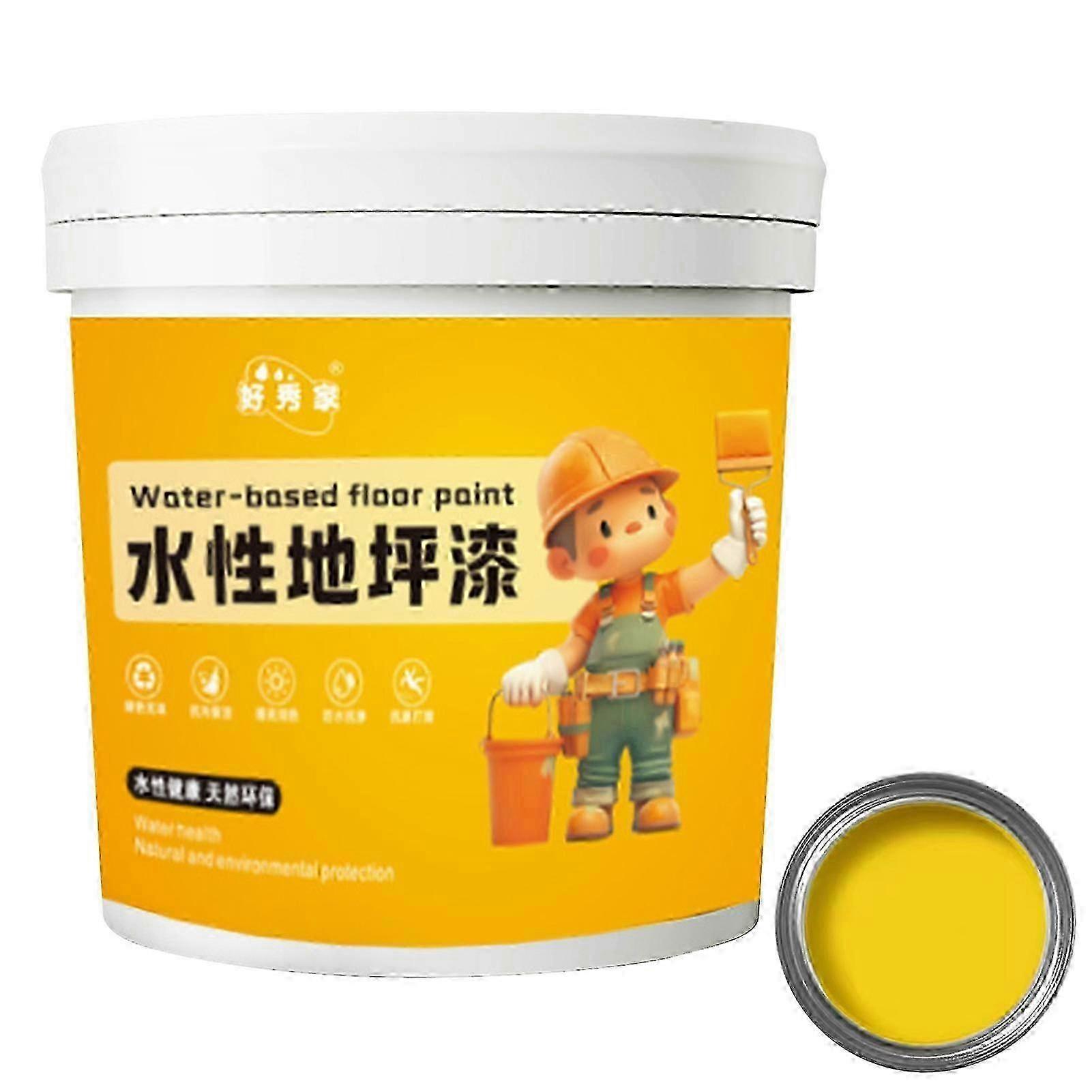 Waterproof Water-Based Epoxys Floor Paint Versatile Rapid Drying Floor Paint for Workshop 2025