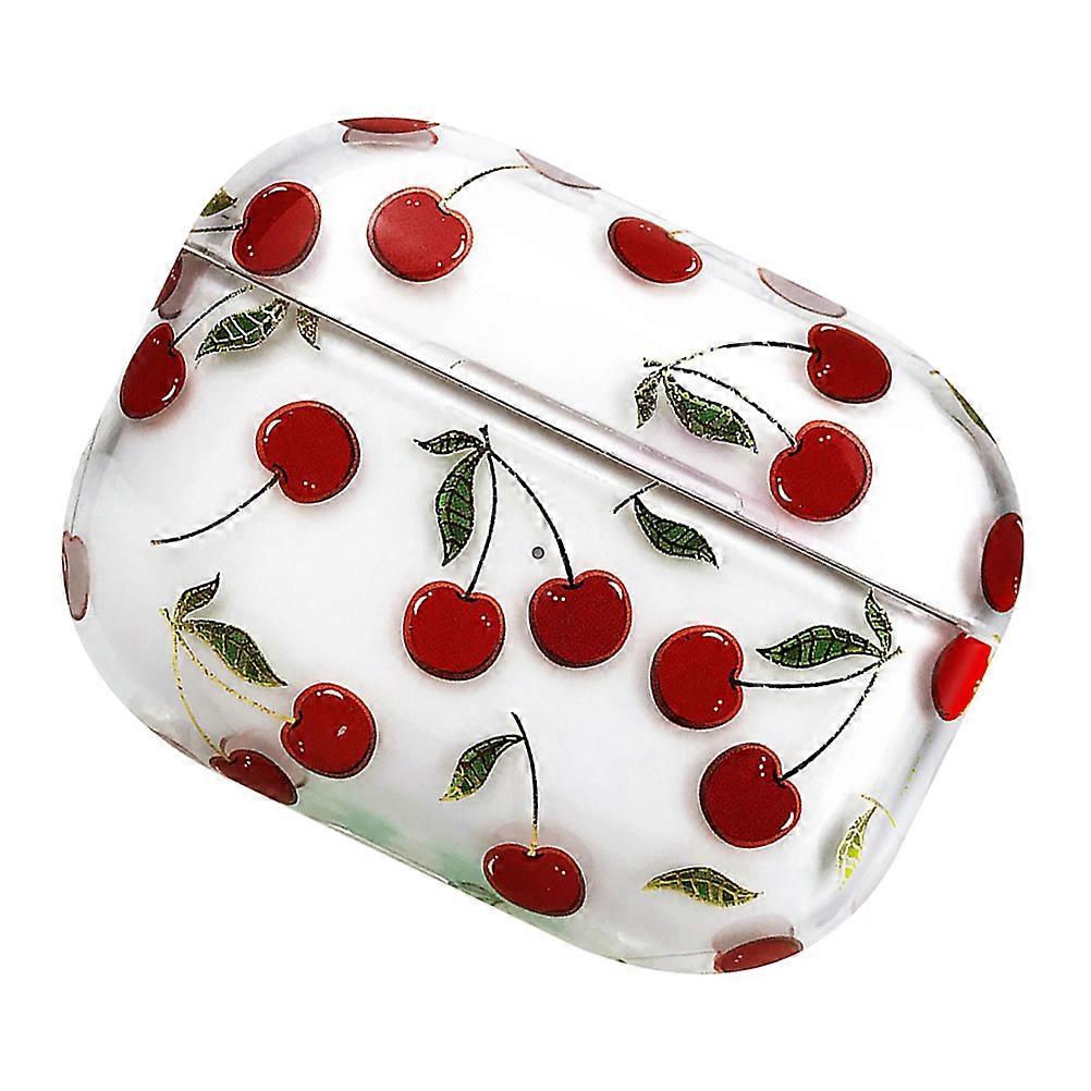 Wireless Earphone Case Cover Cherry Pattern for