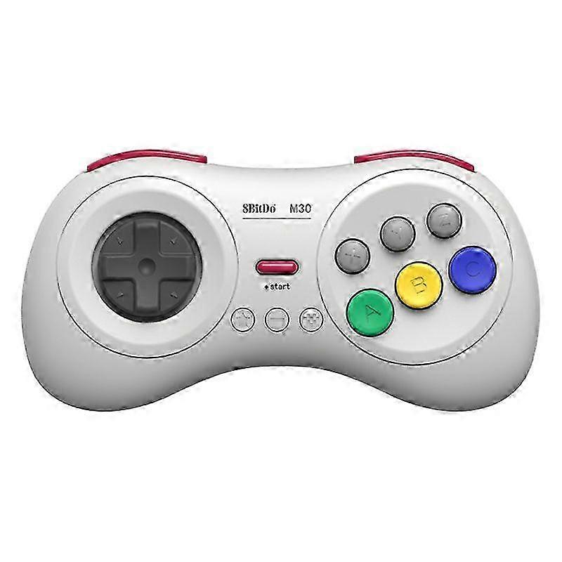 Bluetooth Controller for Switch/Windows/Android 6-Button Layout for SEGA's Classic Games 25-26