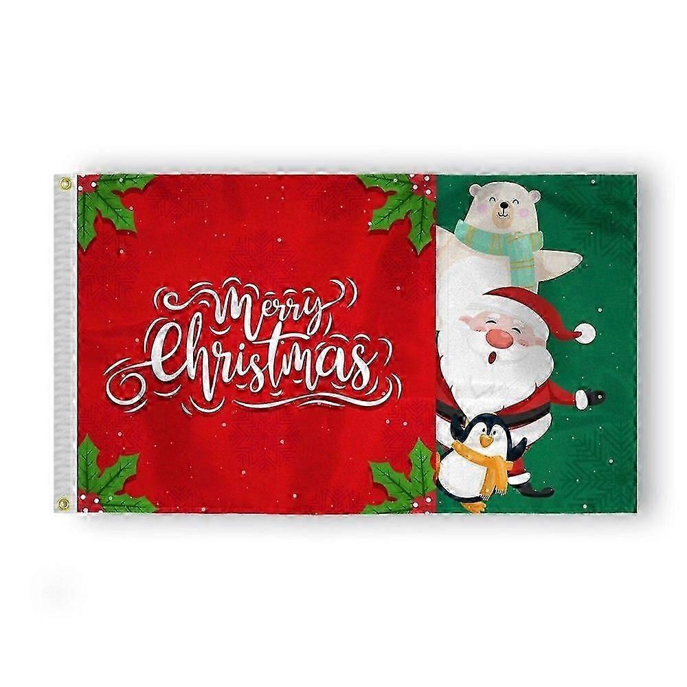 Veselá vánoční vlajka