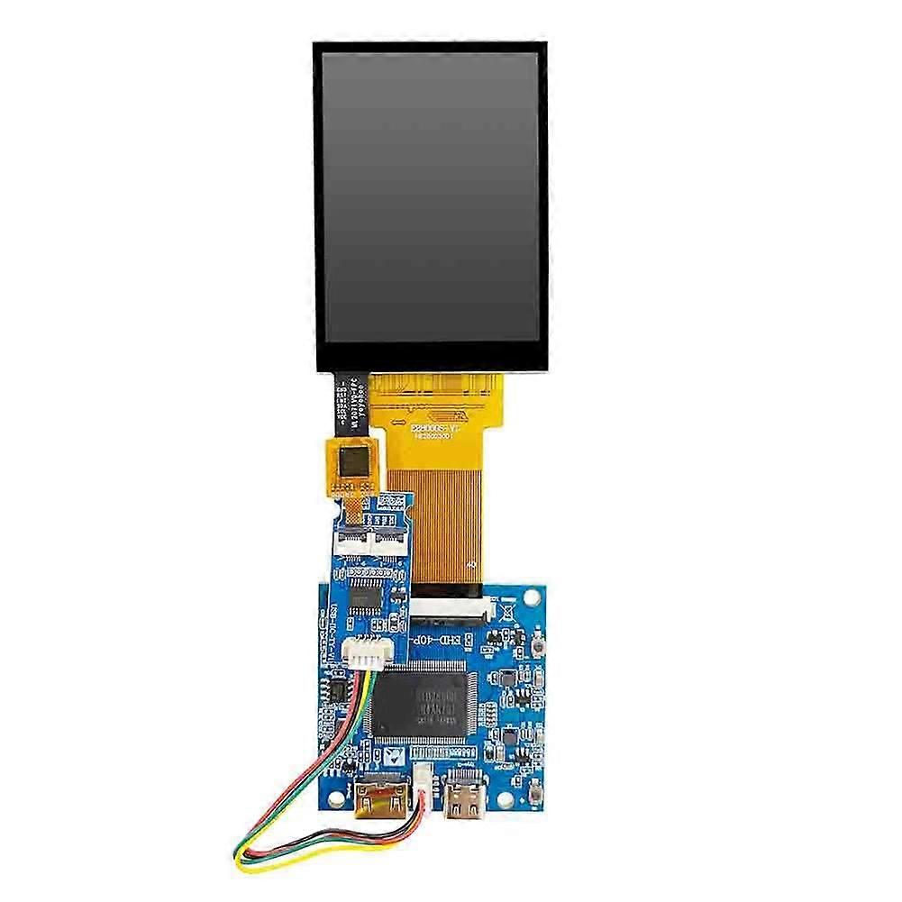 3D Printed Mini Retro Secondary Screen 2.8inch Display, DIY Computer Accessories Macintosh Model Screen Touch