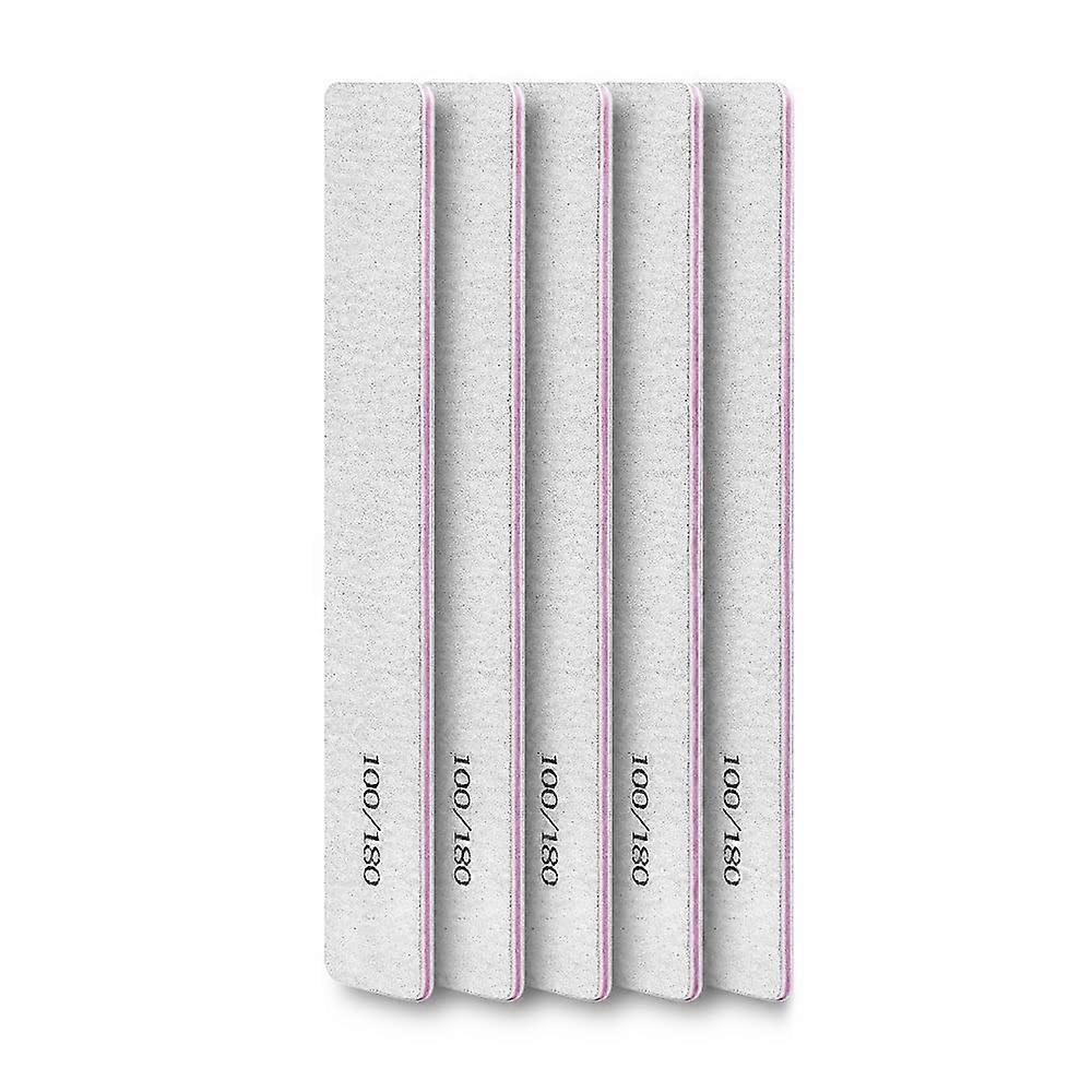 5pcs Professional Nail Buffer Block Set Colored Sponge Nail File for Manicure and Smooth Shine