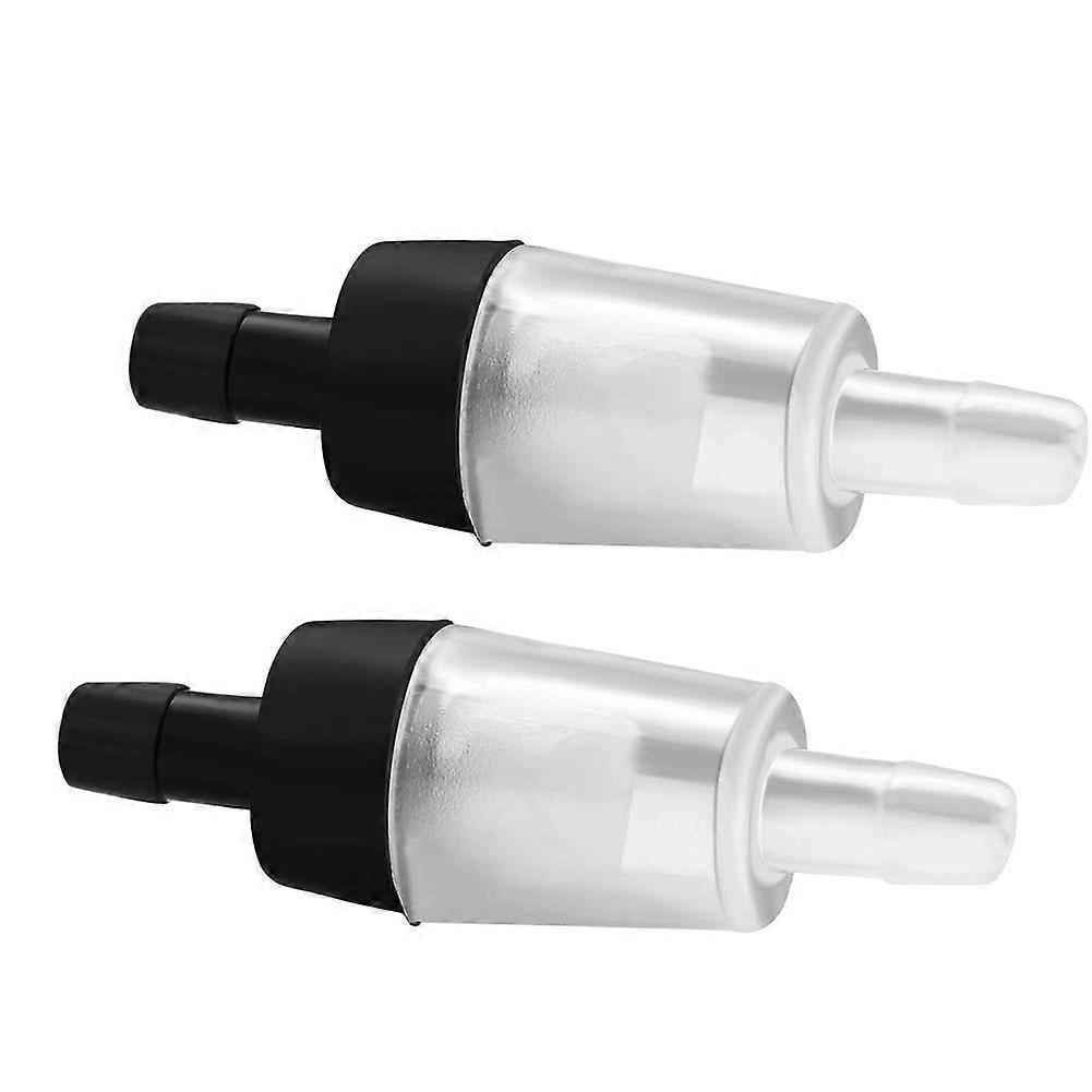 Air Pump Check Valve for Pond Aeration, Automatic Plastic Design Prevents Backflow, 2 Pcs Corded