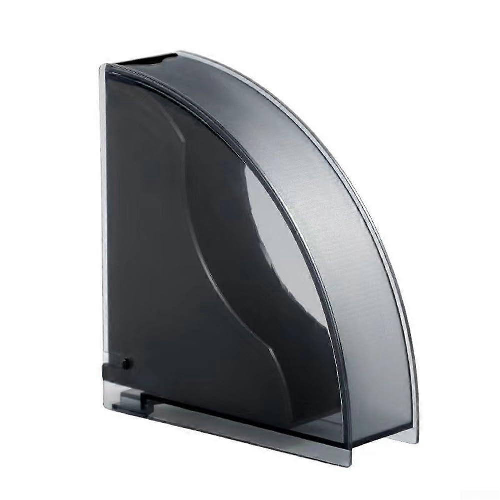 Dust Proof Coffee Filter Holder Acrylic Storage Box Compact Countertop Organizer for Coffee Brewing