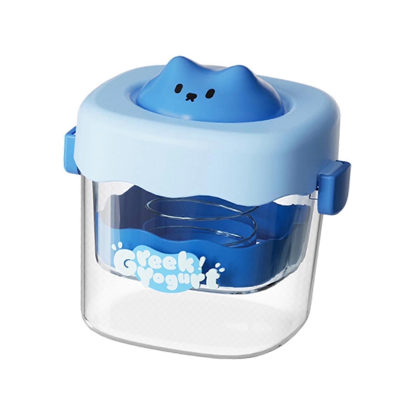 Greek Yogurt Maker and Strainer with Whey Separator, Tofu Press, MultiLiquid Filter, Blue