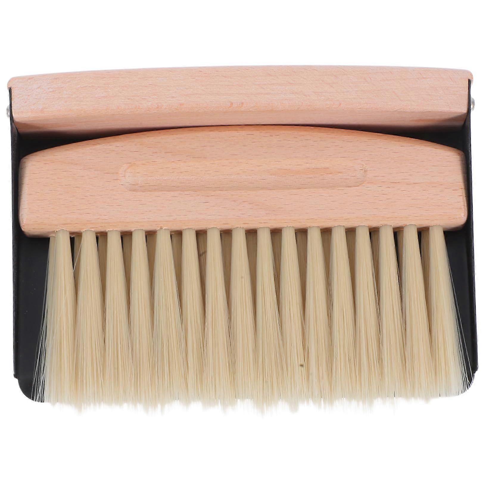Mini Dustpan and Brush Set for Efficient Table and Desktop Cleaning with Compact Handheld Broom