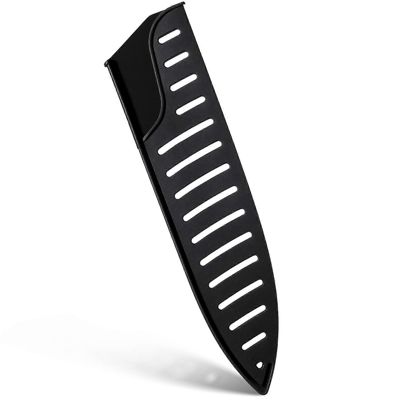 8 Inch Kitchen Knife Protector Sleeve with Durable Plastic Sheath for Safe Blade Storage