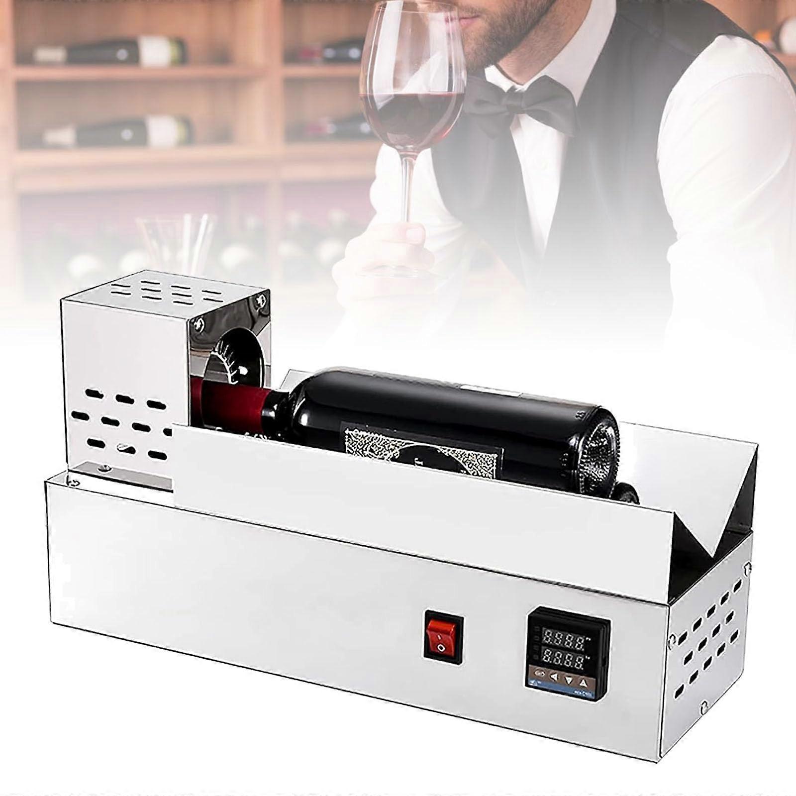 Wine Bottle Heat Shrink Machine, Fast Capsule Heat Shrinker with Precision Temperature Control