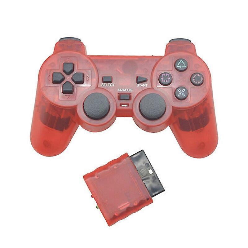 Wireless Controller 2.4G Gamepad Dual Vibration Joystick for PS2 Console Joypad USB PC Game Controle