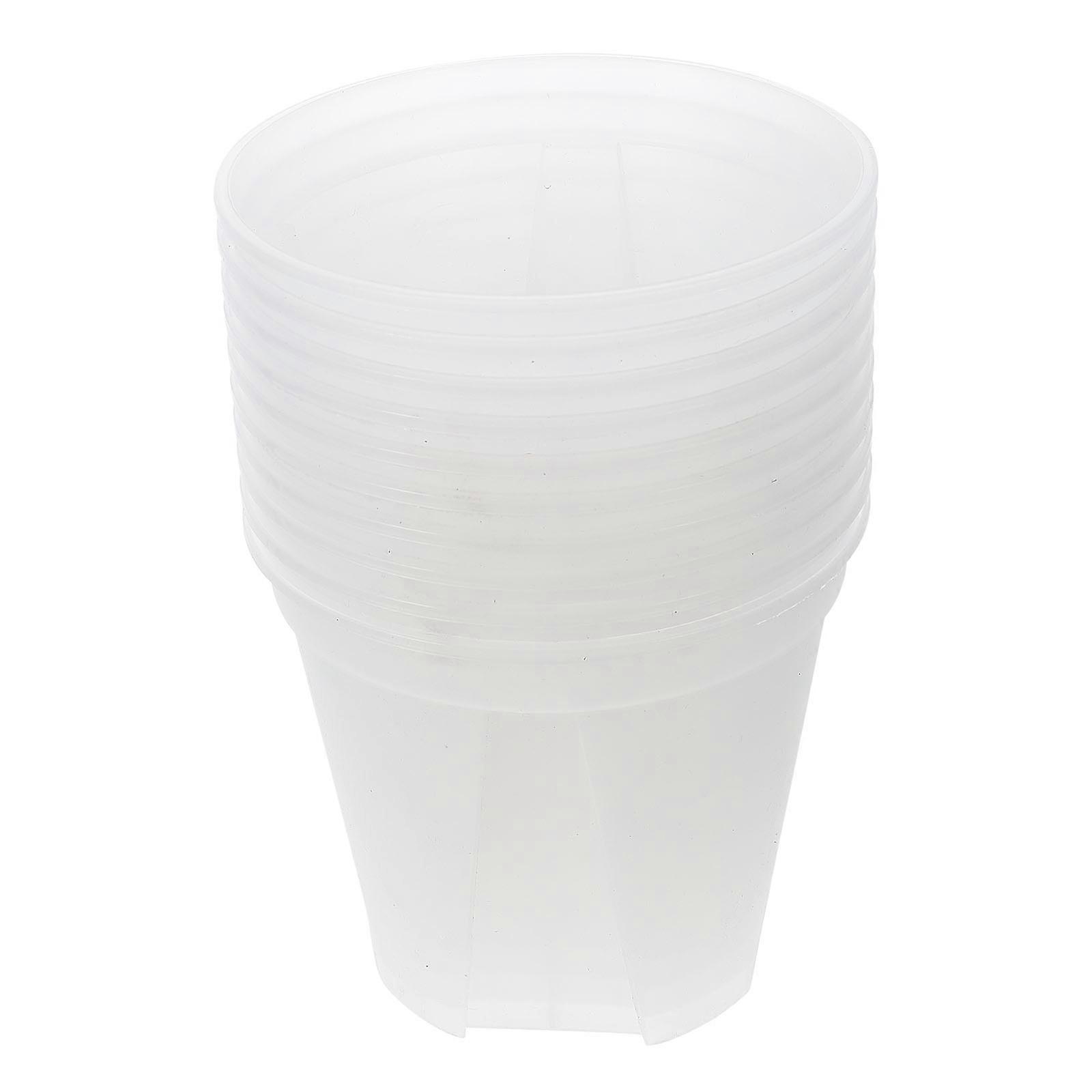 Root Control Flowerpot Plastic for Gardening Use with 10Pcs Transparent Containers