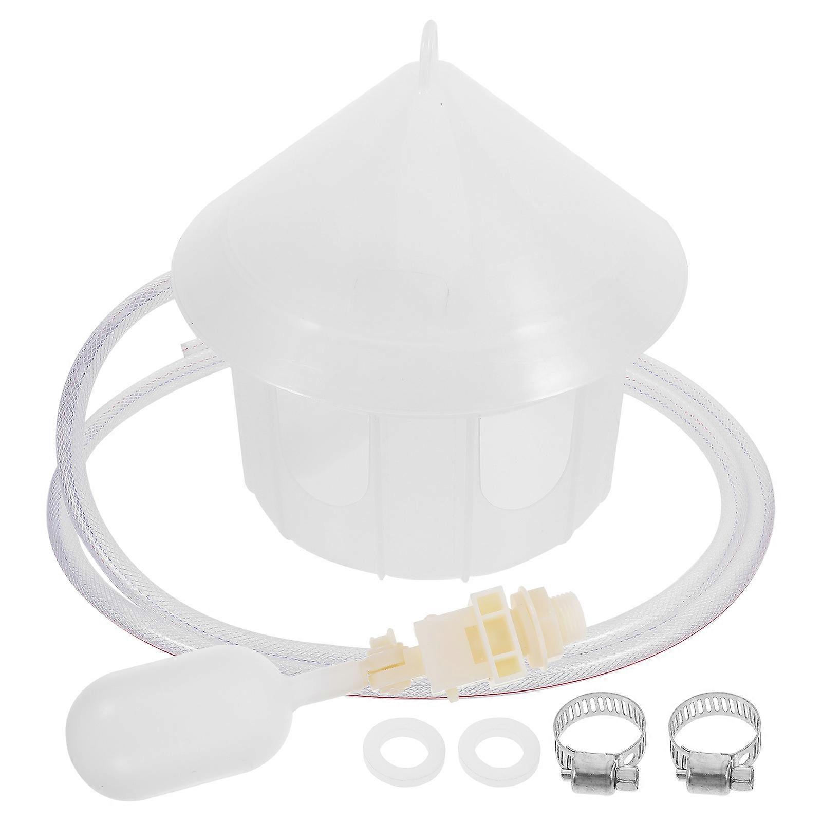 Bird Cage Water Dispenser Plastic Pigeon Feeder for Automatic Use