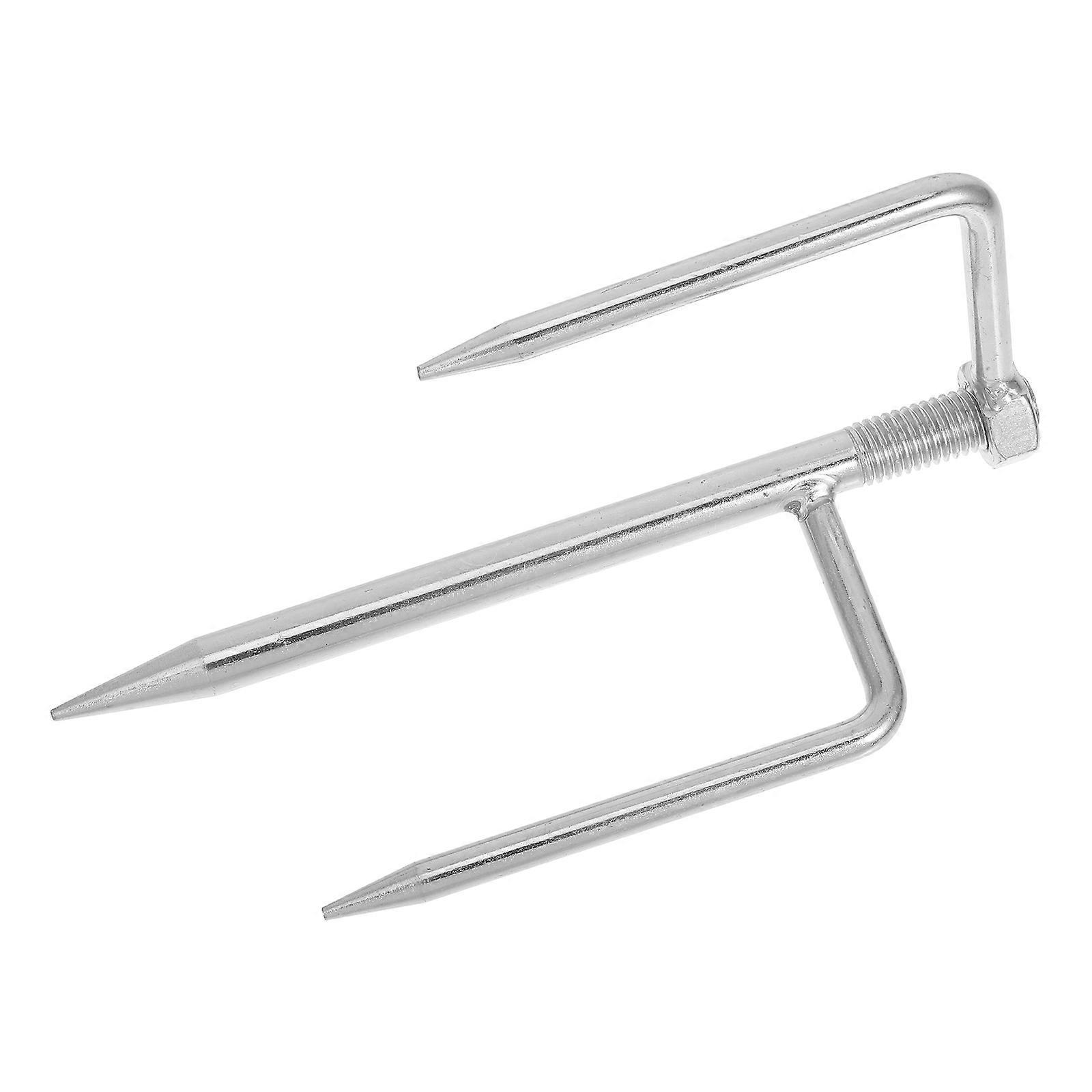 Beach Umbrella Spike for Stable Silver