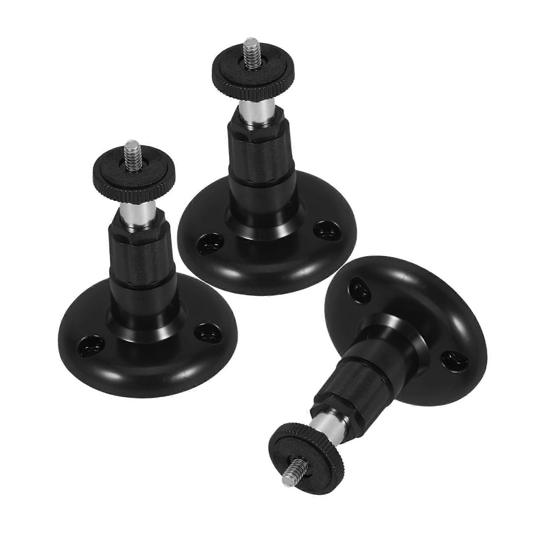 Security Camera Wall Mount Bracket 3pcs Adjustable Holder for Indoor Outdoor CCTV Easy Installation