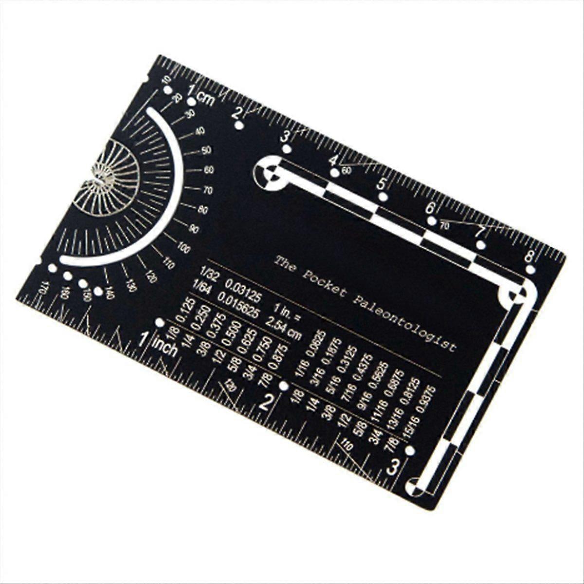 The Pocket Multifunctional Pocket Engineering Ruler