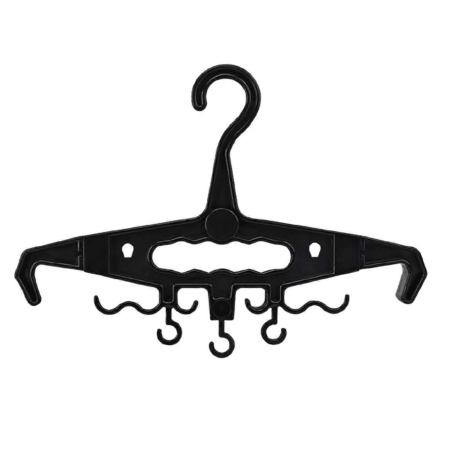 Multifunctional Hangers with Multiple Hooks