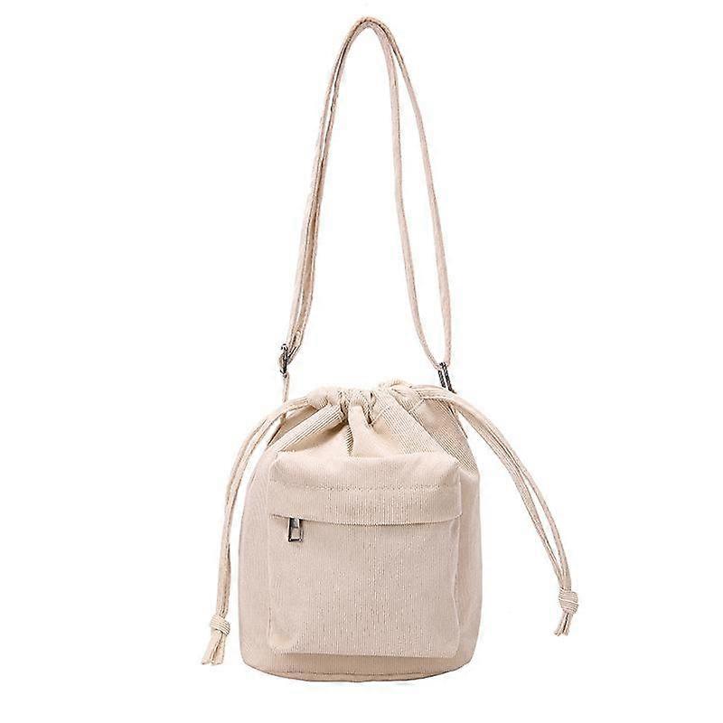 Summer New Medium-sized Car Stitching Drawstring Shoulder Bag GX