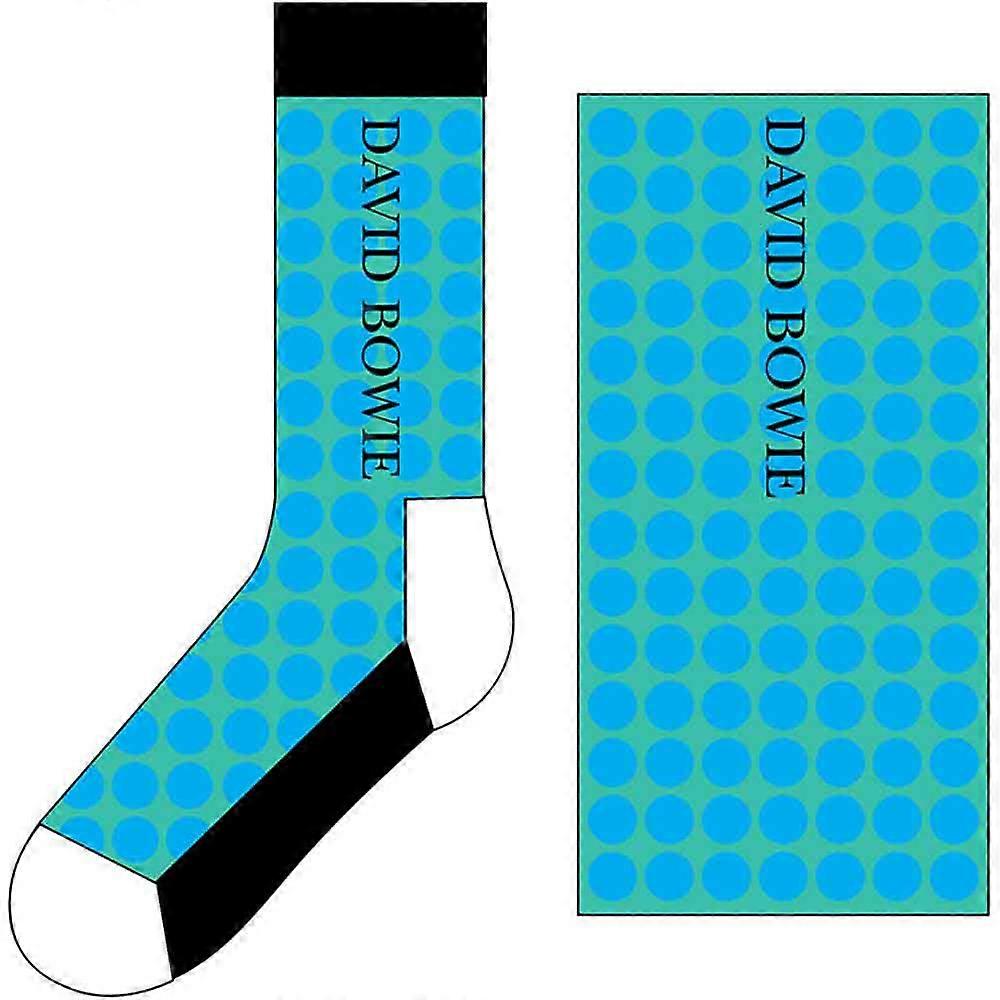 David Bowie Circles Pattern Socks