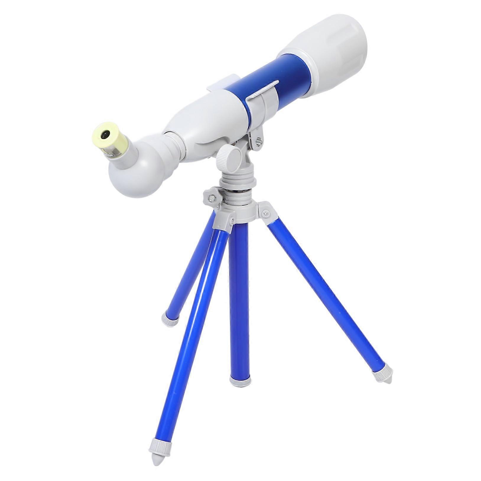 Kids Telescope and Educational Microscope Set with Adjustable Rotating Optics for Beginner STEM Learning