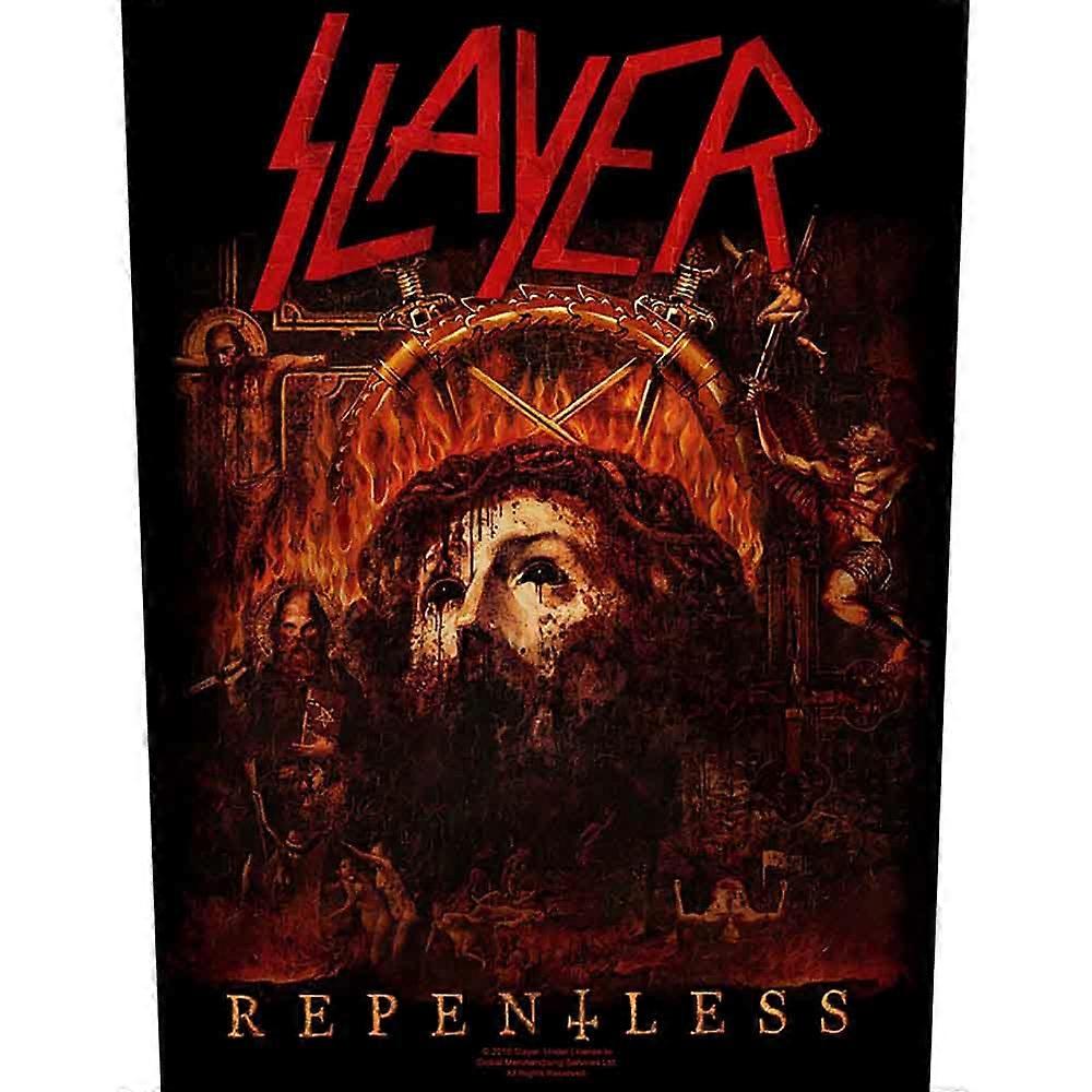 Slayer Repentless Band Logo Back Patch