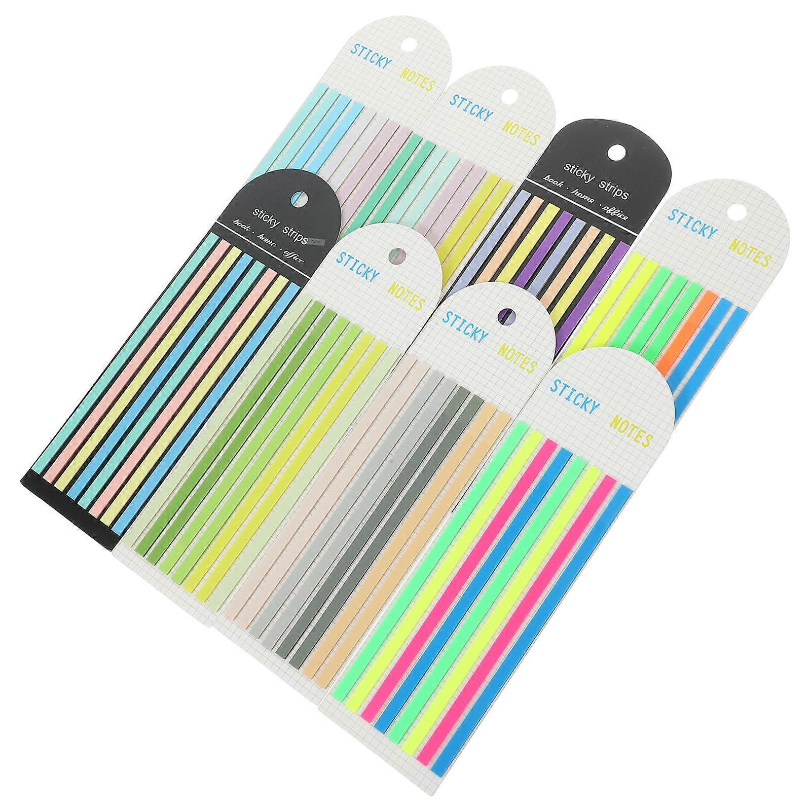 Assorted Color Reading Stickers for Writing Use 32Sets Tabs