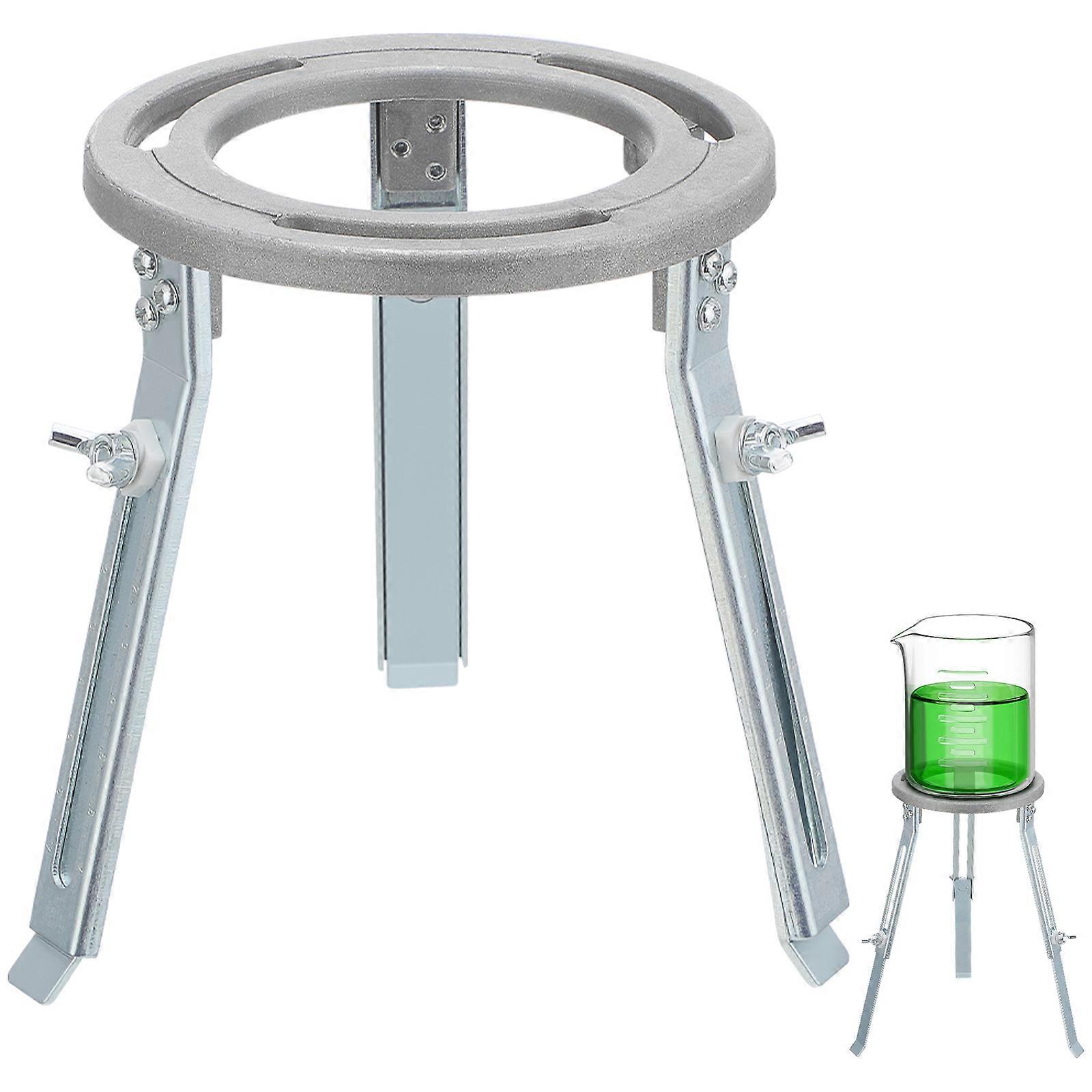 Adjustable Laboratory Tripod Alcohol Lamp Holder Heating Support Stand