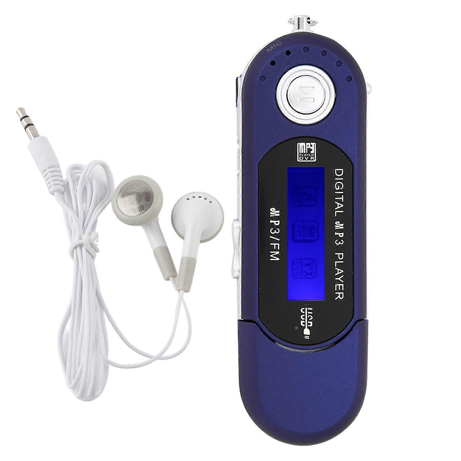 MP3 Player with U Disk Music Player Functionality, Portable Digital Audio Device Featuring Replaceable AAA Battery and Built-in Recording Capability,
