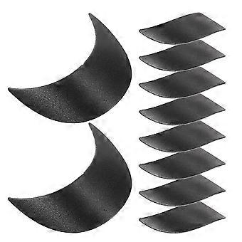 20pcs casquette de baseball visière insert en plastique chapeau de sport Shaper forme chapeau de tennis Brim Stand remplacement doublure large bord chapeau de soleil support couture casquettes Making Su