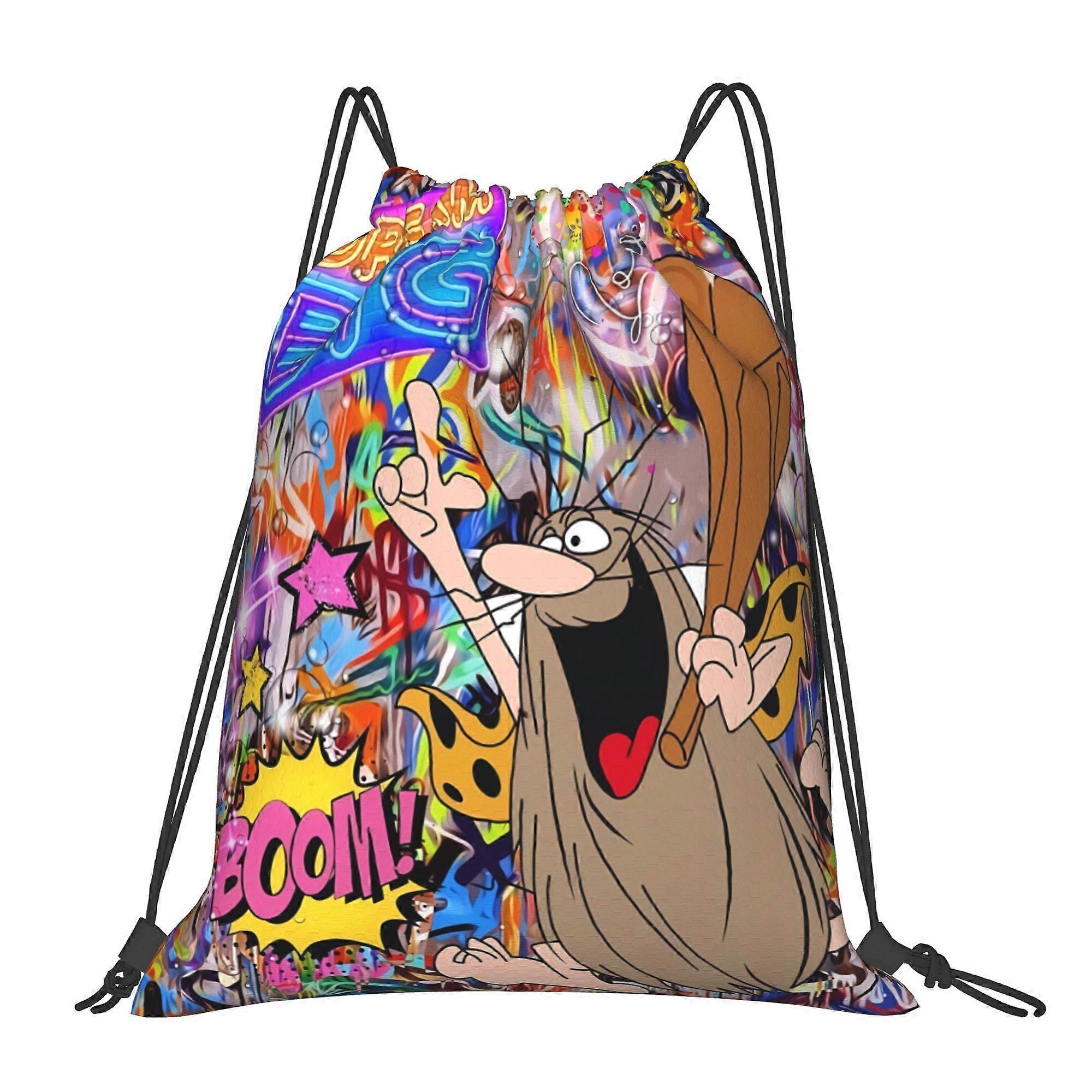 Backpack with Captain Drawstring Design-Fqazw