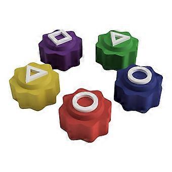 Gonggi Korean Game Stone Catching Toy - 5pc Colorful Set for Fun & Skill Development - Perfect for All Ages!